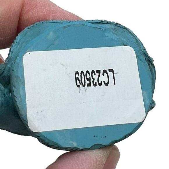 Alaska Angel Christmas Ornament Hand Painted Highlights Forget Me Not Flowers - Picture 5 of 14